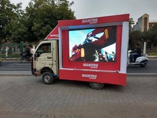 LED Canter Van Advertising