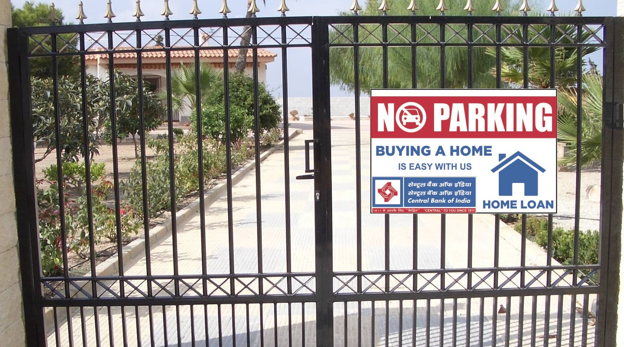 Apartment Entrance No Parking Boards