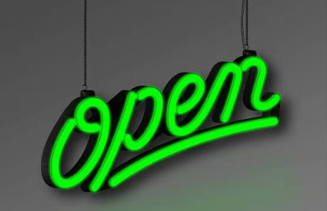 Hanging Glow Sign Boards