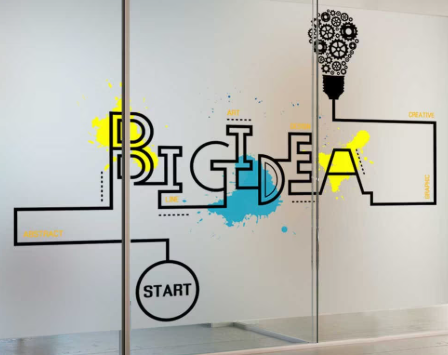 Glass Vinyl Branding