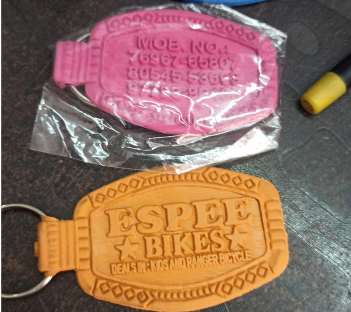 PVC Rubber Key Chains