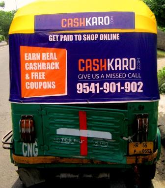 Auto Rickshaw Branding